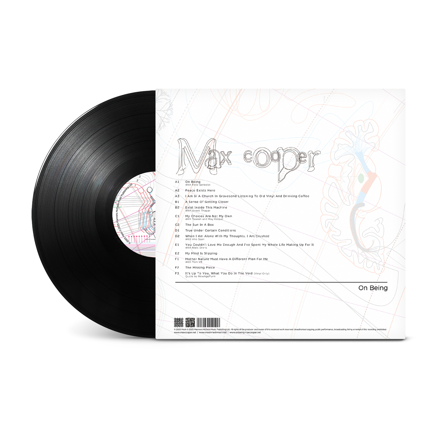 "On Being" Black Vinyl