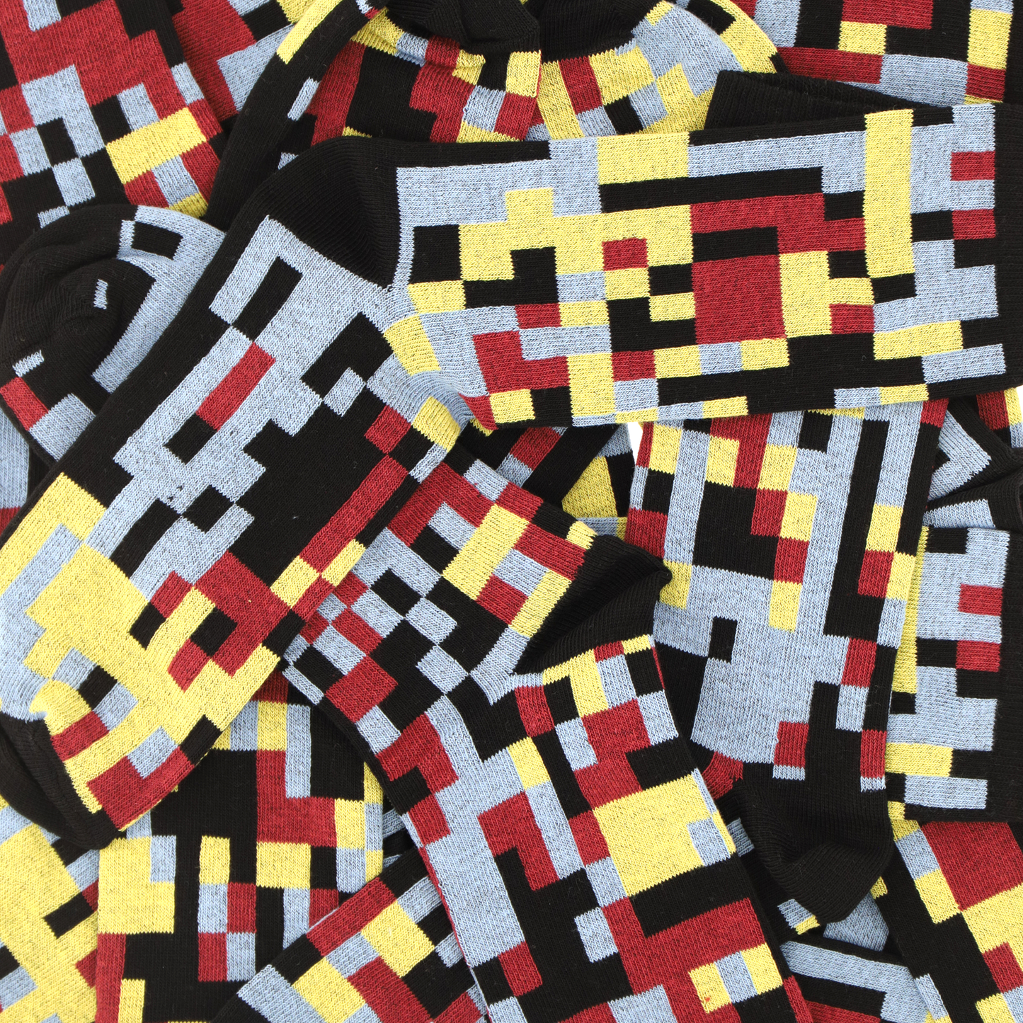 "Pixelated Socks"